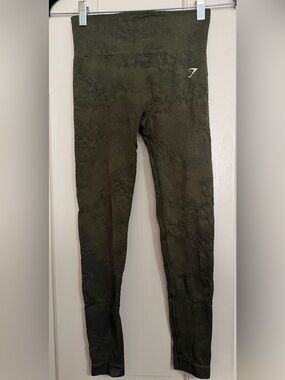 Gymshark Olive Green Seamless Joggers